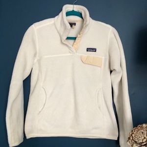 Patagonia fuzzy fleece pull over
